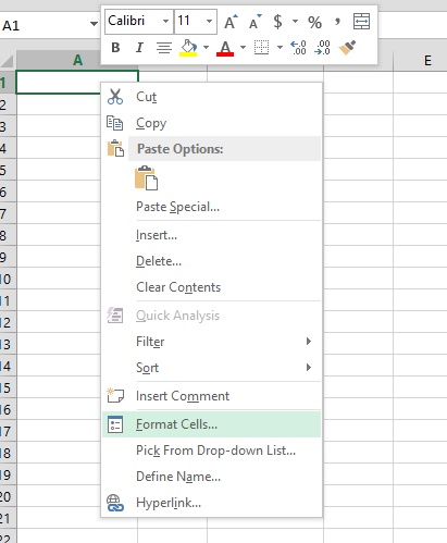 Memformat Tanggal di Excel